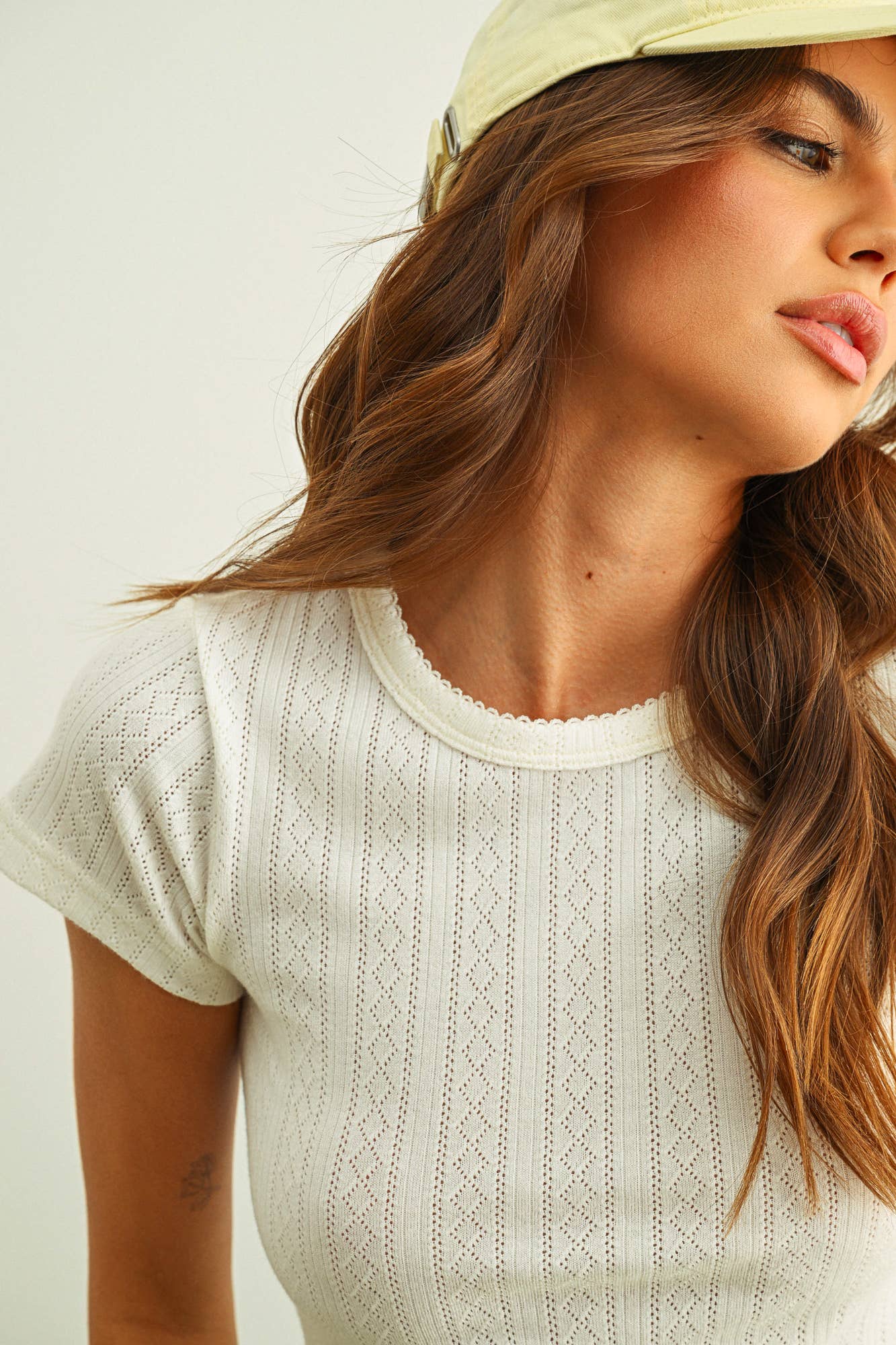 Mara Pointelle Top