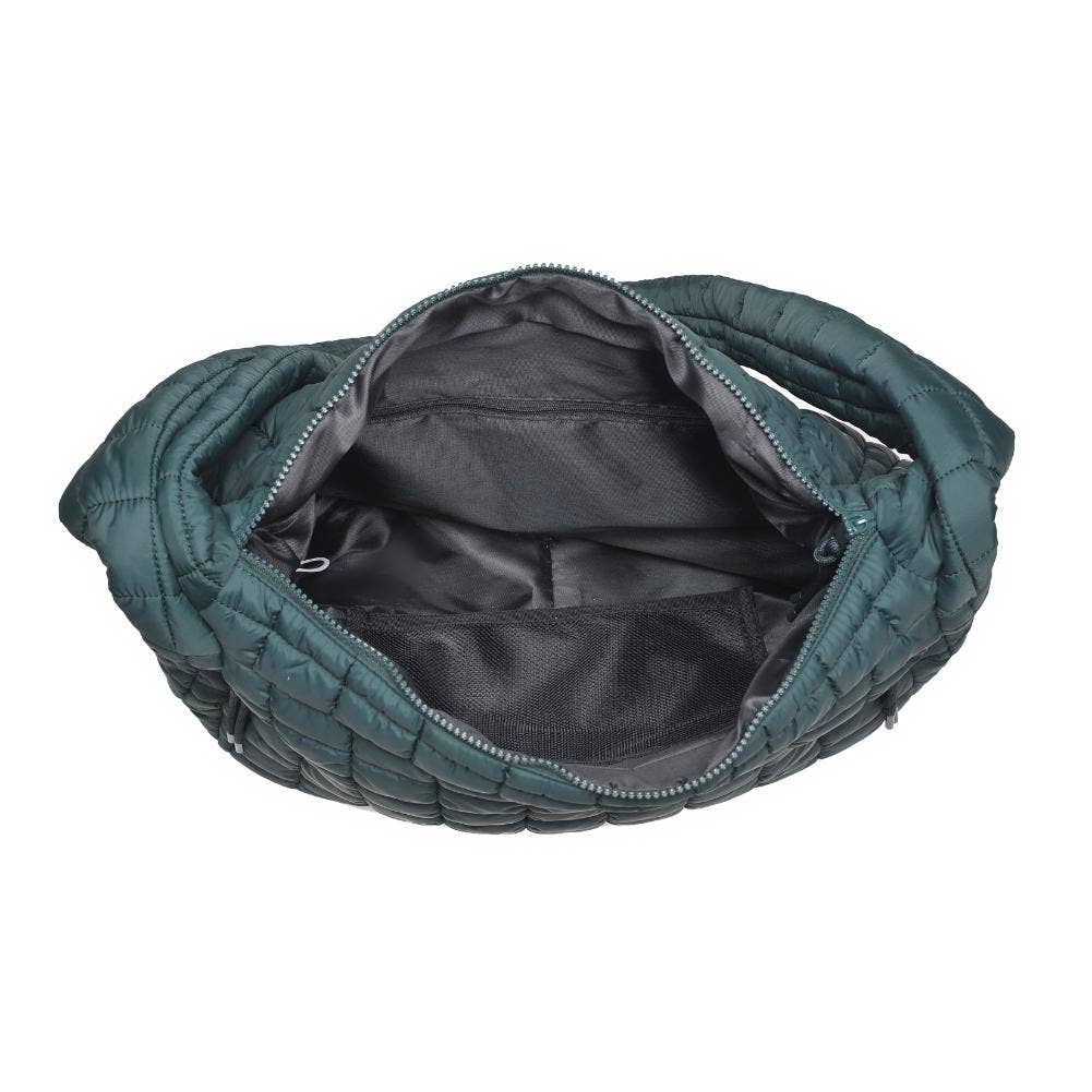 Urban Expressions - Leda Quilted Nylon Puffer Hobo - Assorted Colors