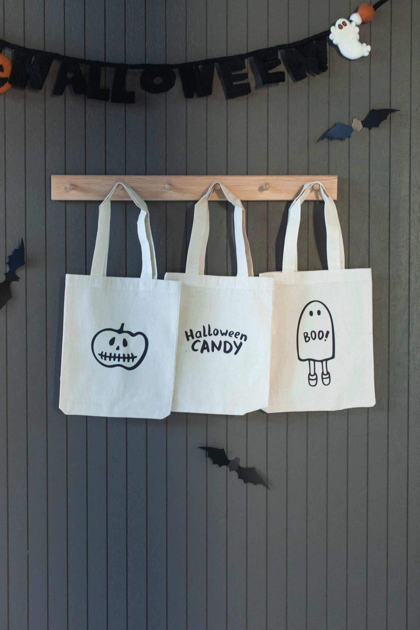 Space 46 Wholesale - Halloween Trick or Treat Tote Bag