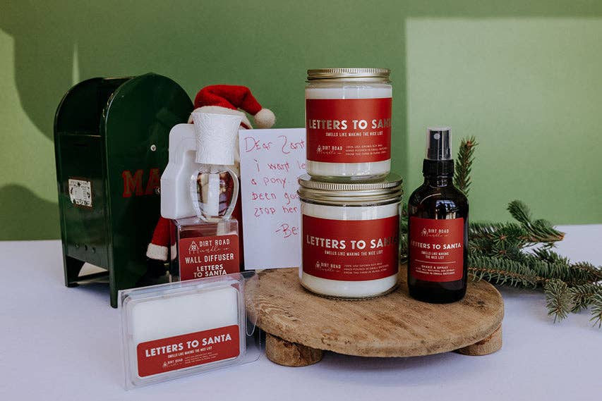 Dirt Road Candle Co - Letters To Santa Candle