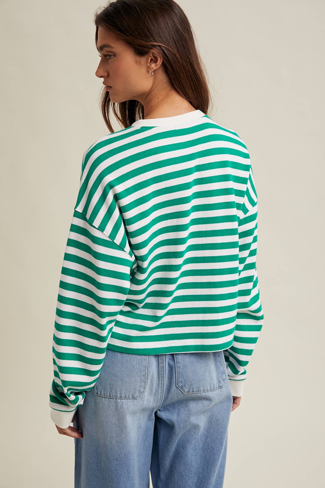 Bailey Relaxed Crop Knit Top
