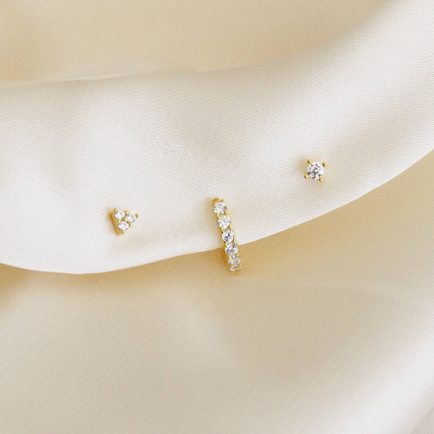 MAIVE - Claire Hoop and Studs Set