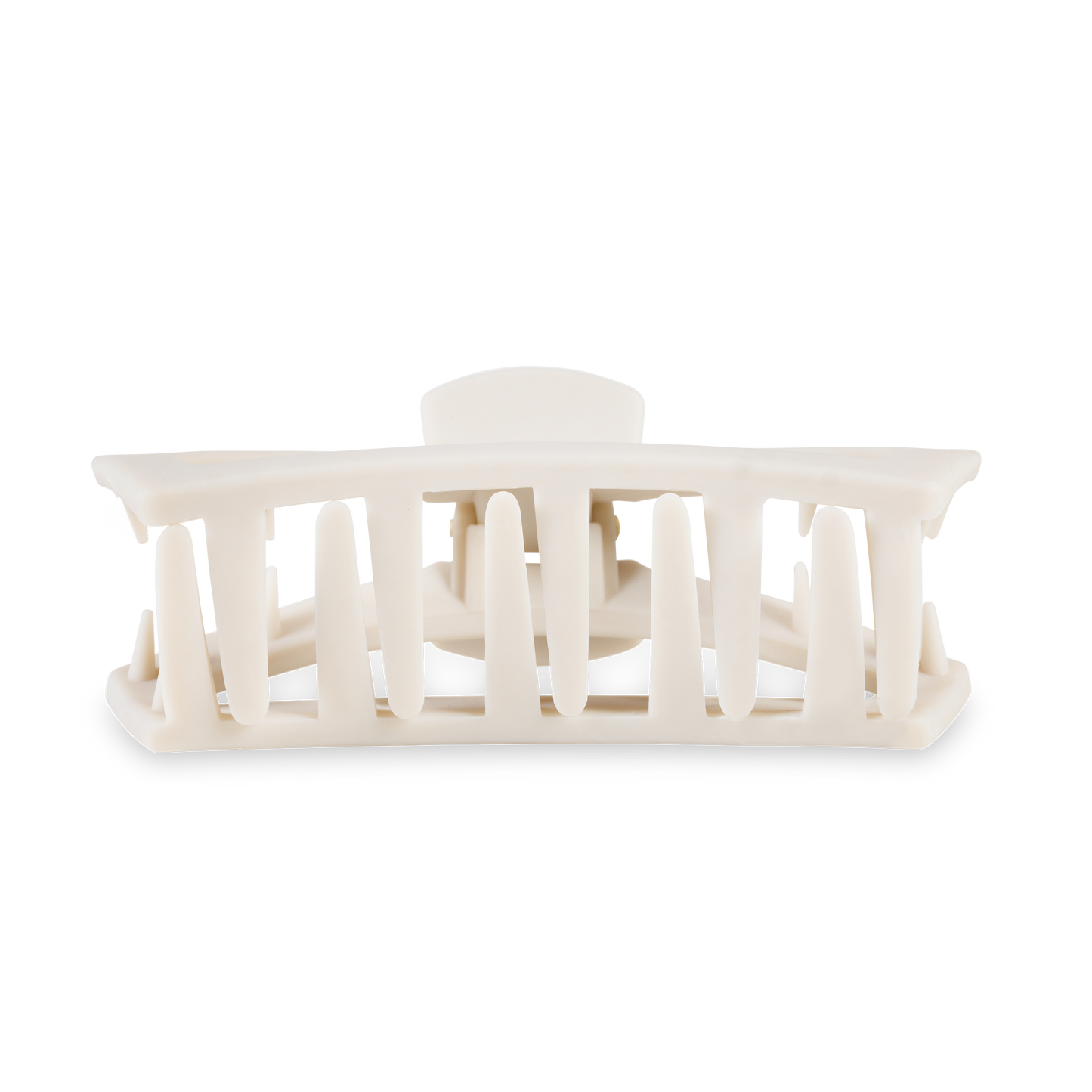 TELETIES - Open Hair Clip | Large | Toasted