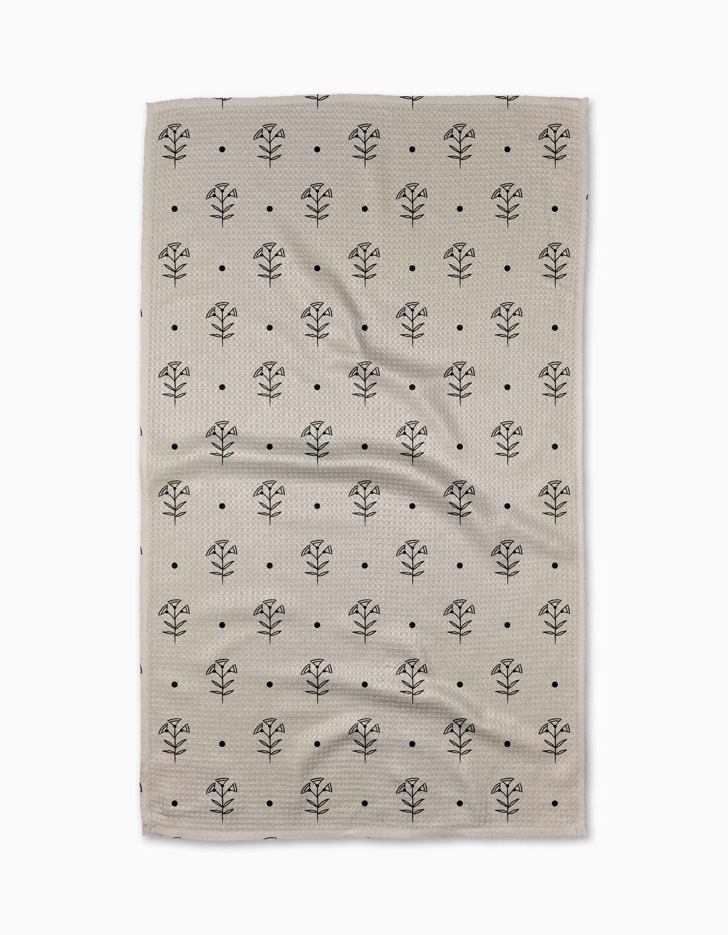 Geometry - Inked Bloom Tea Towel