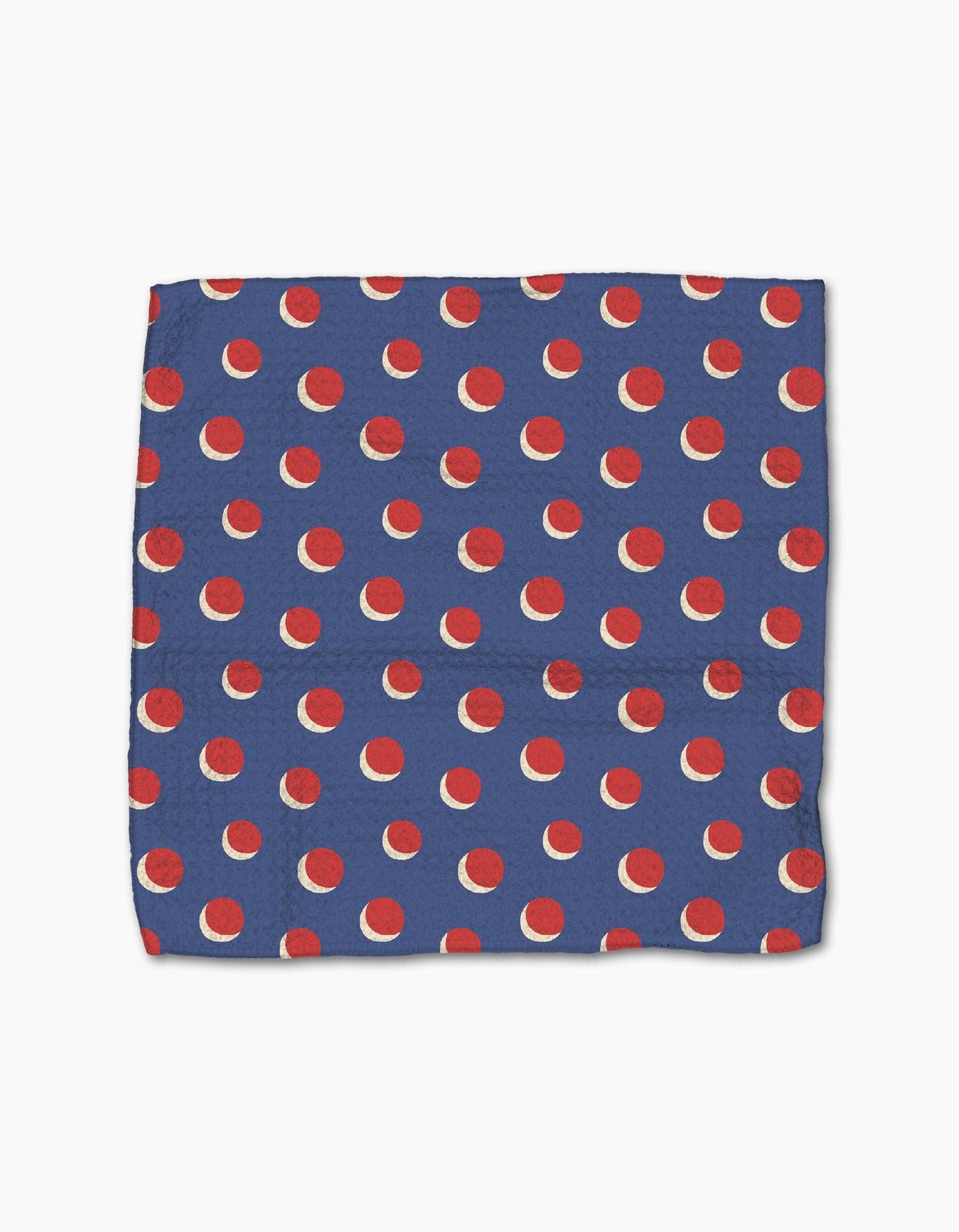 Geometry - Four In A Row Dot Blue Dishcloth Set