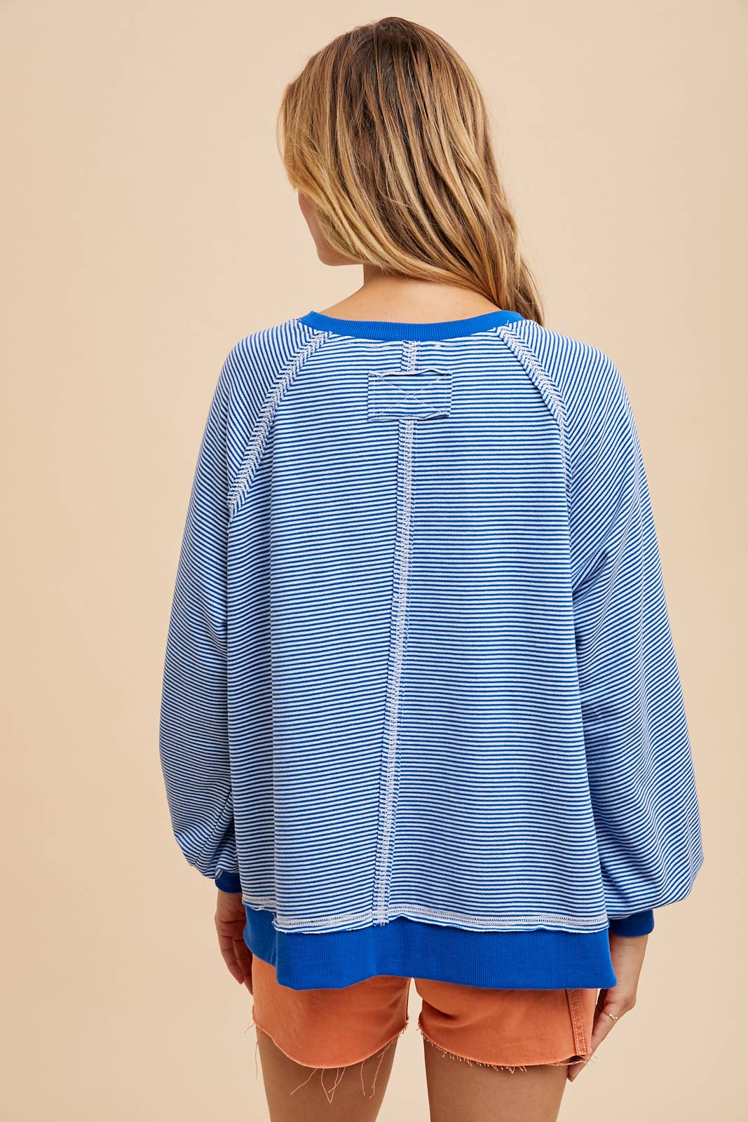 In Loom - WASHED STRIPE PULLOVER