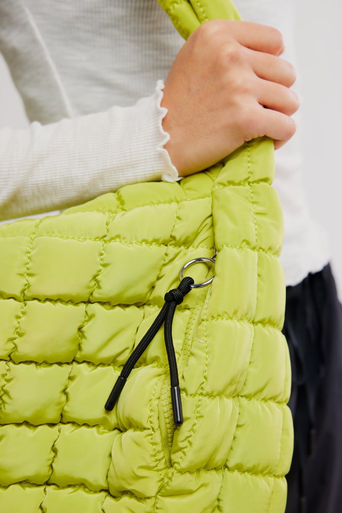 fp movement - Quilted Carryall Bag - Honeydew