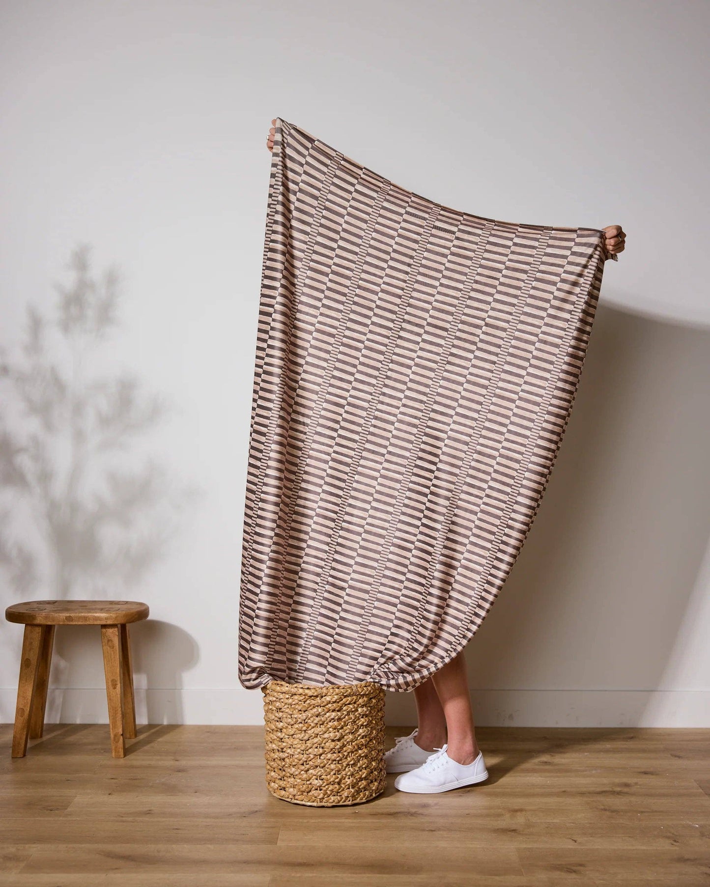 Geometry - Light Ridge Butter Blanket