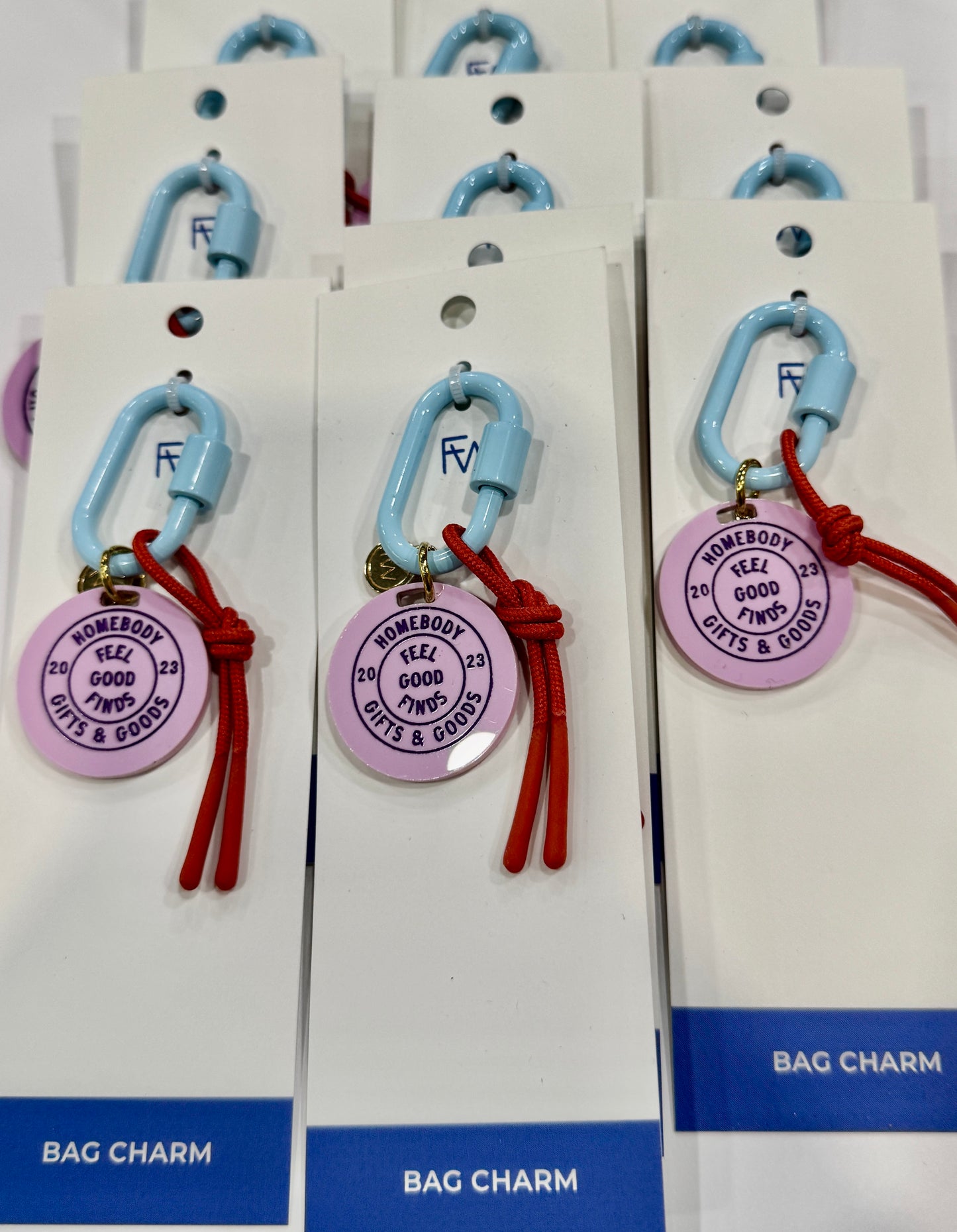 Homebody Logo Bag Charm