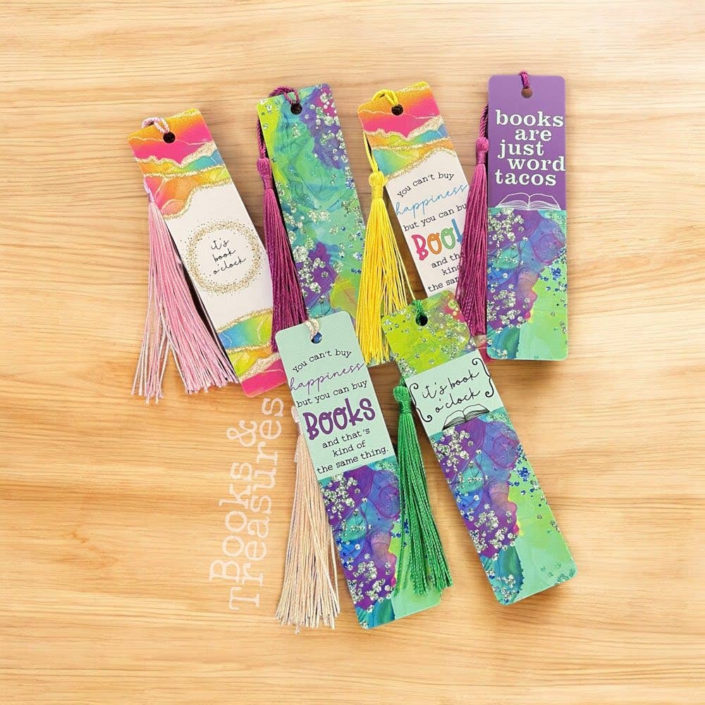 Books & Treasures - Blind Date with a Book All Romance Used Books with Bookmark