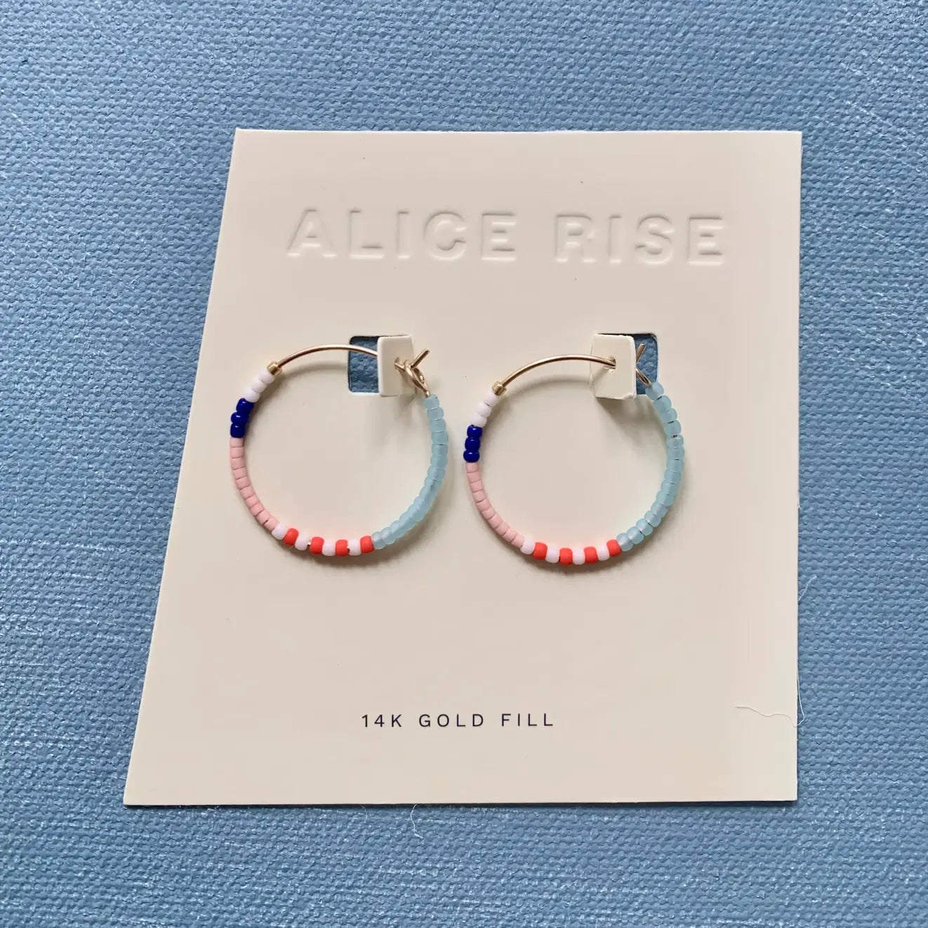 Alice Rise - Little Colorloop in Oxblood Stripe
