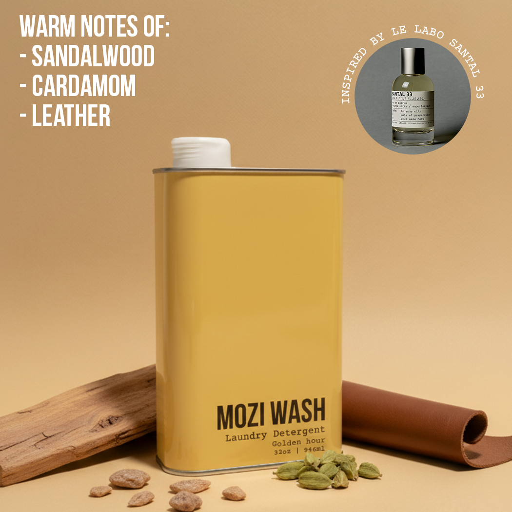 Mozi Wash - 6 oz Golden Hour Laundry Detergent