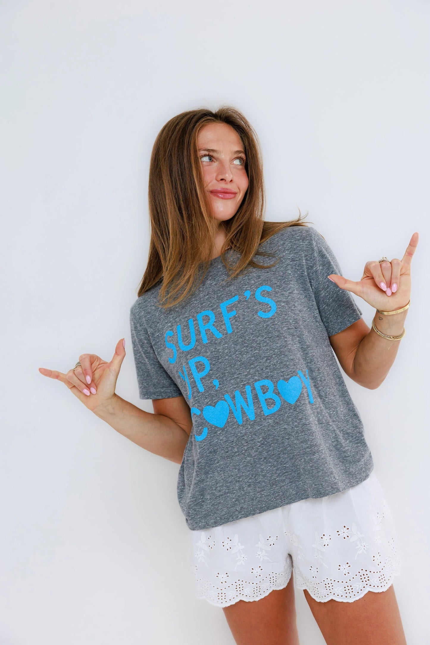 Sunny Somewhere - Surf's Up Cowboy Everyday Tee
