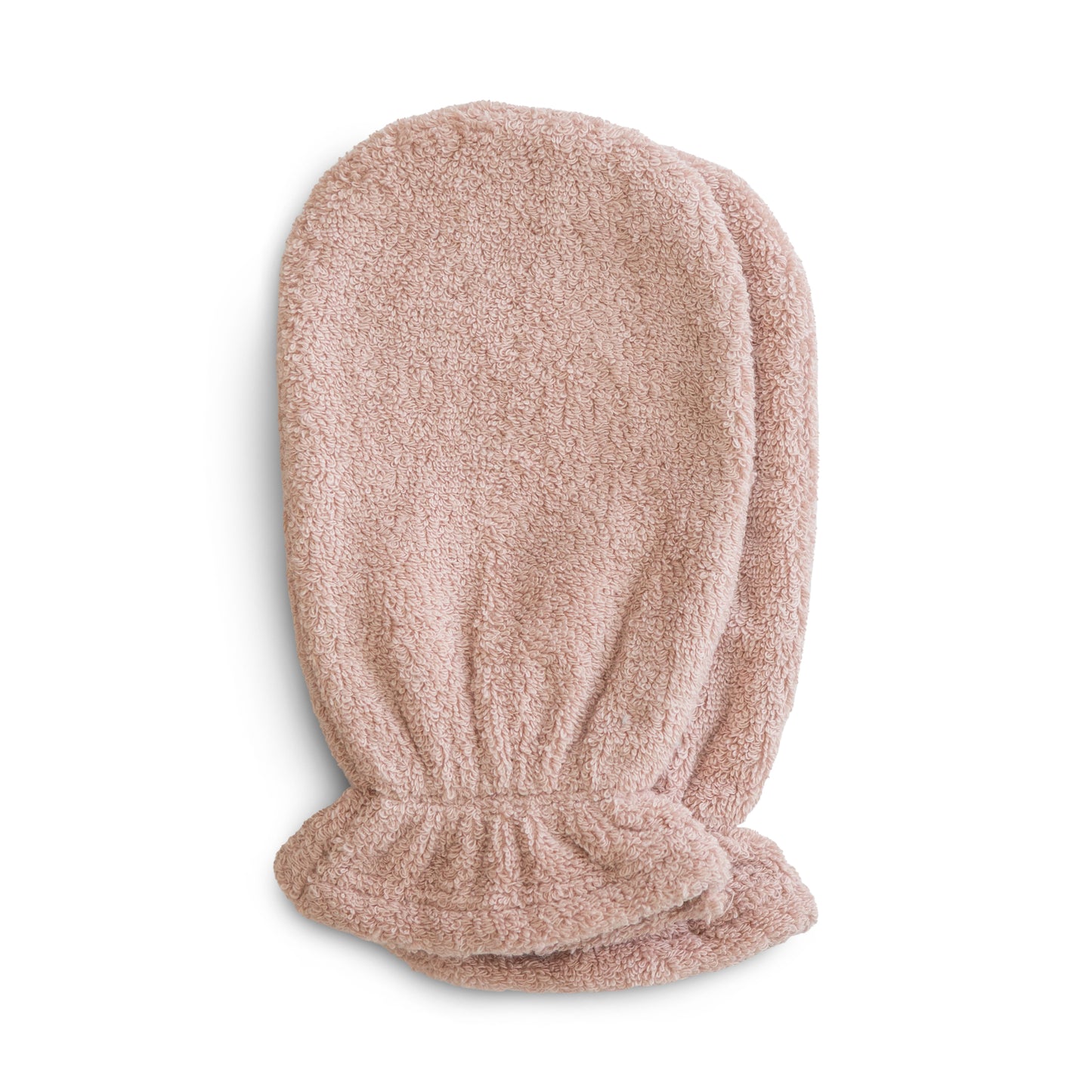 Mushie Organic Cotton Bath Mitt 2-Pack (Blush)