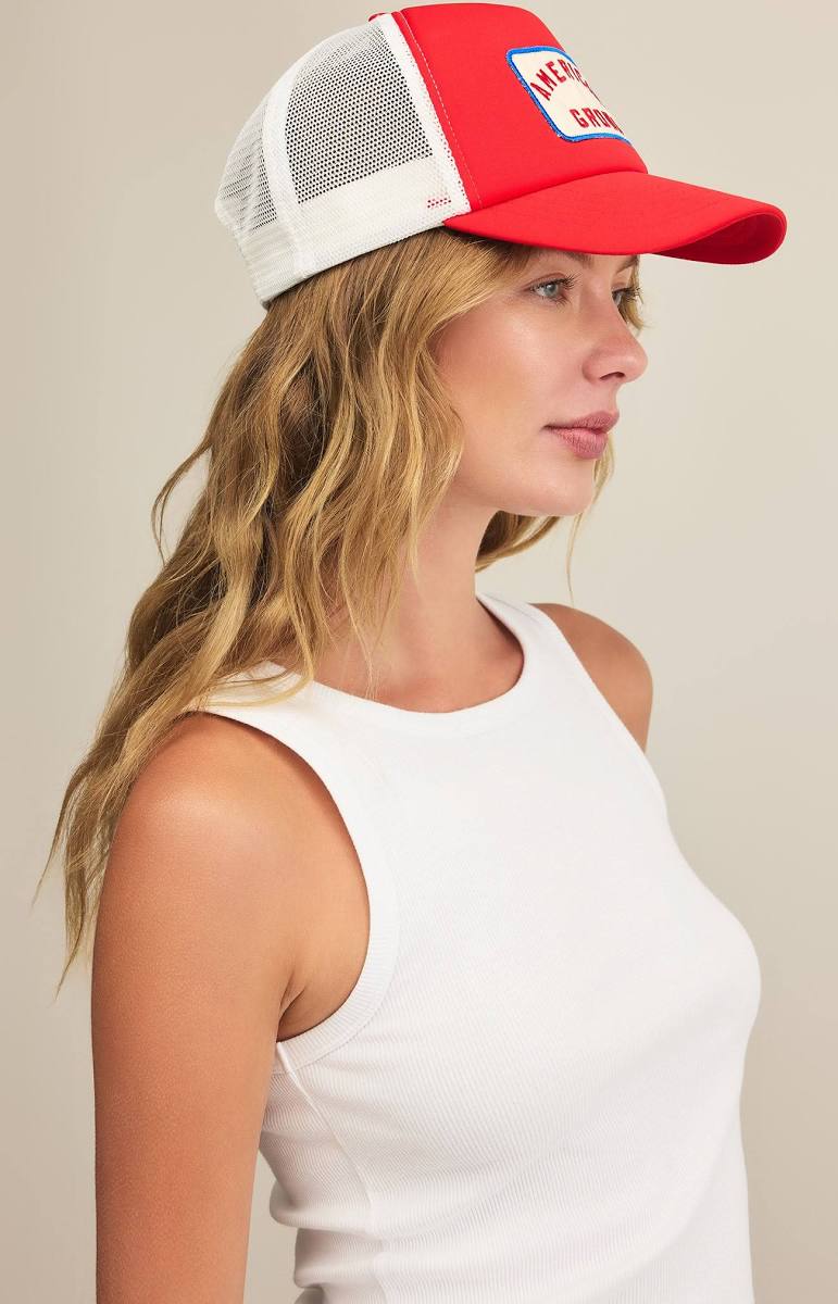 Z Supply American Grown Trucker Patch Hat