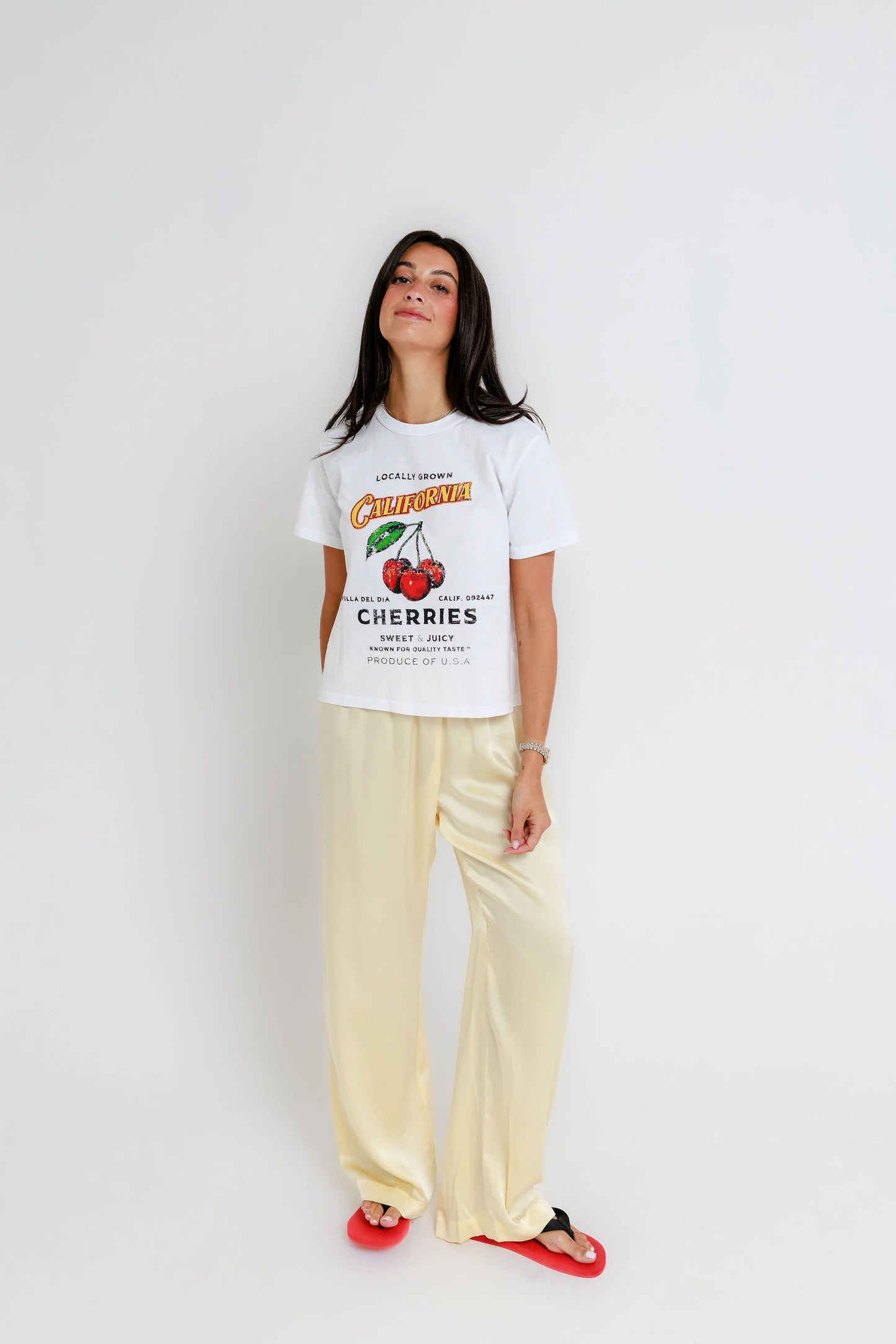 Sunny Somewhere - Cherry Everyday Tee