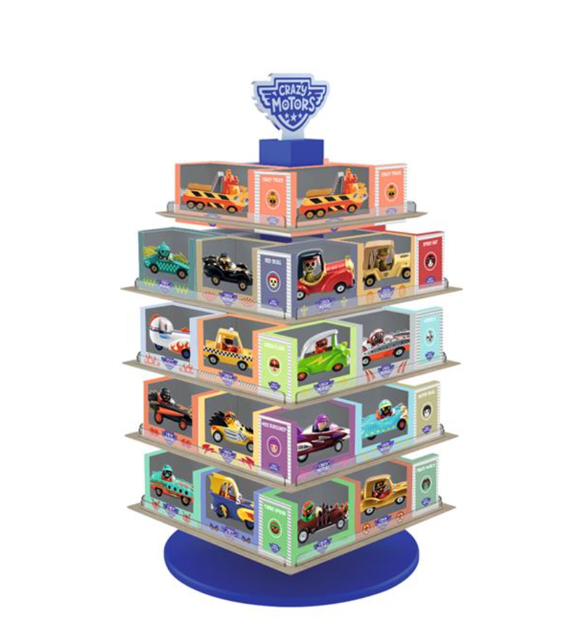 Djeco Crazy Motors - Assorted Cars