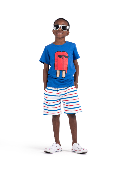 Appaman graphic short sleeve tee - double fun popcicle