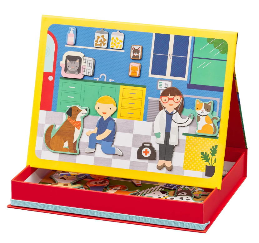 Pet Hospital Magnetic Play Scene