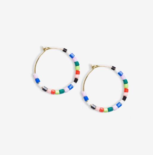 Ink + Alloy Victoria Small Hoop Earring - Rio