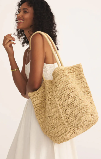 Z Supply Las Lomas Straw Bag - Multiple Colors