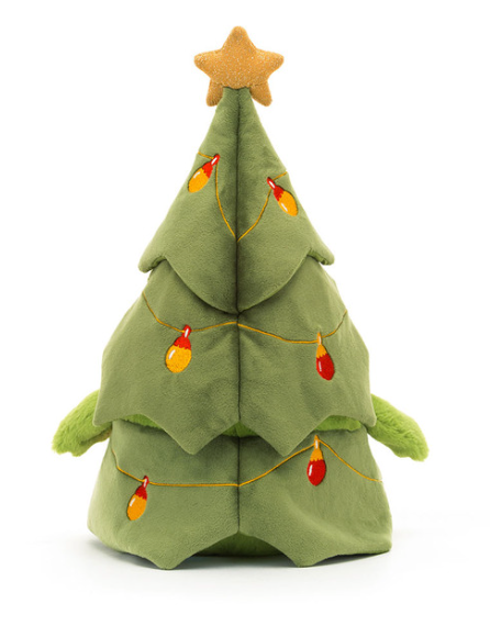 Jellycat Christmas Tree Ricky Rain Frog