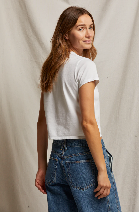 perfectwhitetee springsteen cotton baby tee