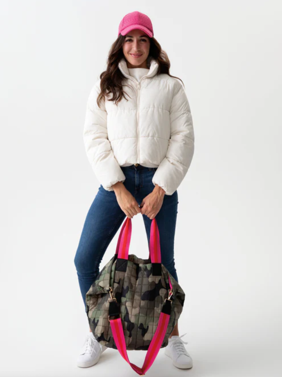 Shiraleah Ezra Travel Tote - Camo