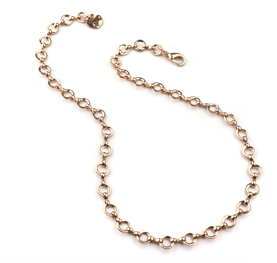 Charm It! - Gold Chain Choker Necklace