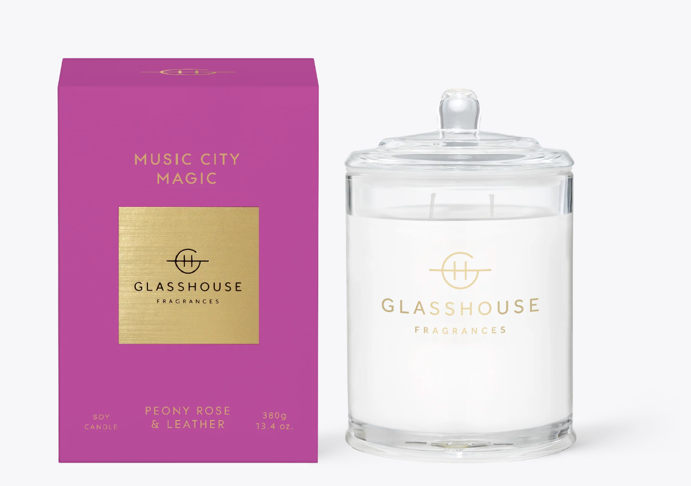 Glasshouse Fragrances 13.4oz Candle - Music City Magic