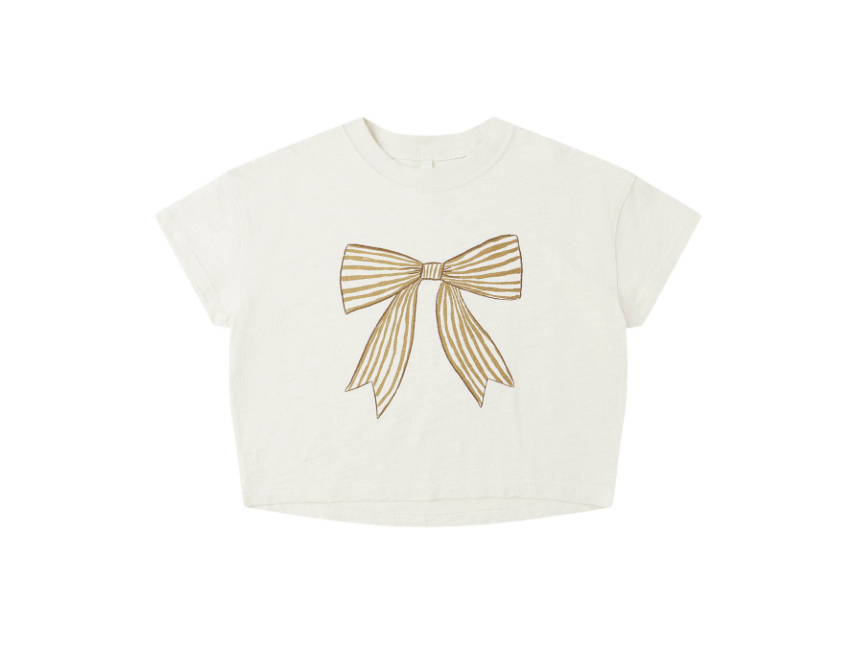 RYLEE + CRU BOXY TEE || BOW
