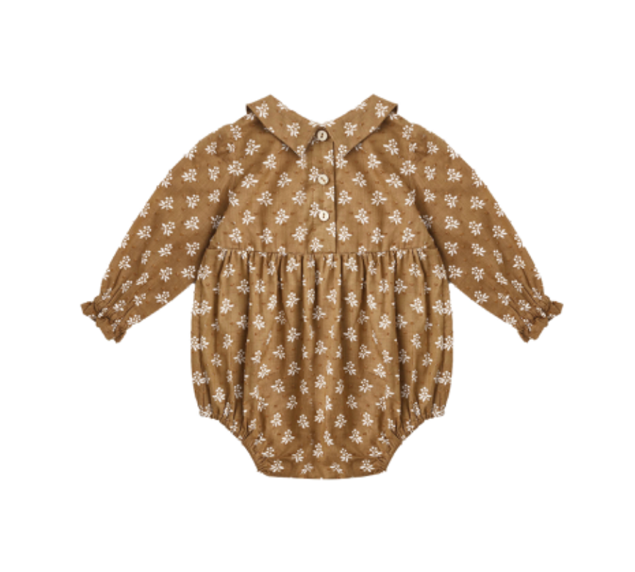 RYLEE + CRU CORA ROMPER || GOLDEN FLEUR