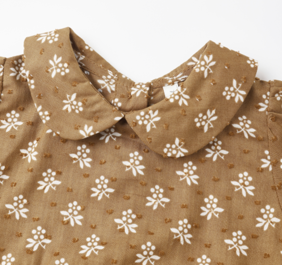 RYLEE + CRU CORA ROMPER || GOLDEN FLEUR