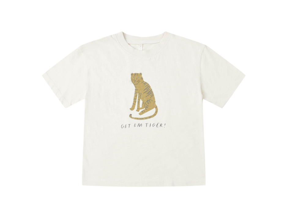 RYLEE + CRU RELAXED TEE || GET 'EM TIGER