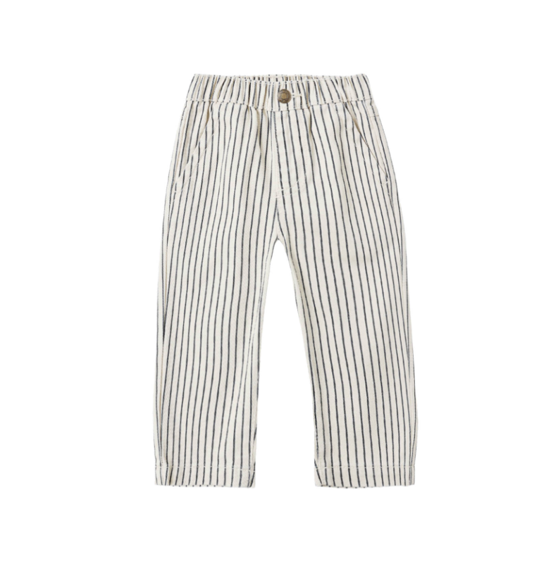 RYLEE + CRU BAGGY PANT || NAVY PINSTRIPE