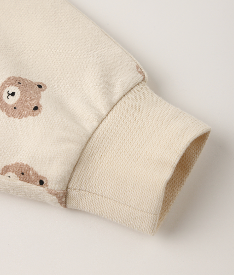 QUINCY MAE - RELAXED SWEATPANT || BROWN BEAR
