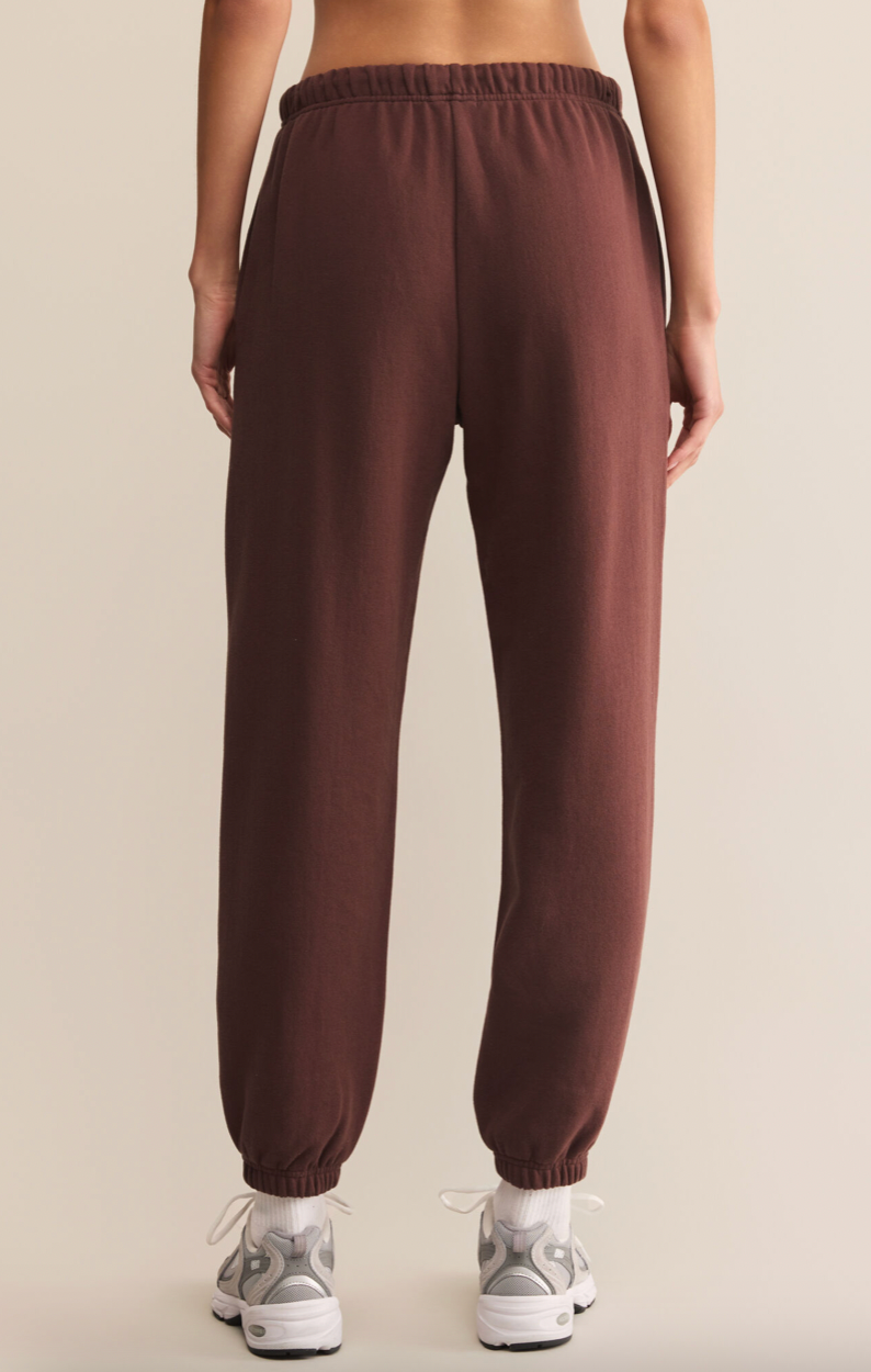 Z Supply Stadium Cotton Jogger - Sandalwood