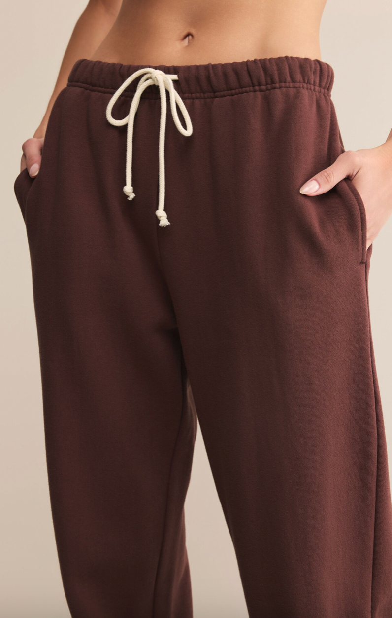 Z Supply Stadium Cotton Jogger - Sandalwood
