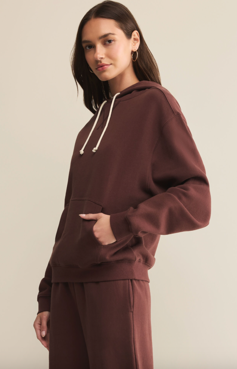 Z Supply Coastal View Hoodie - Sandalwood