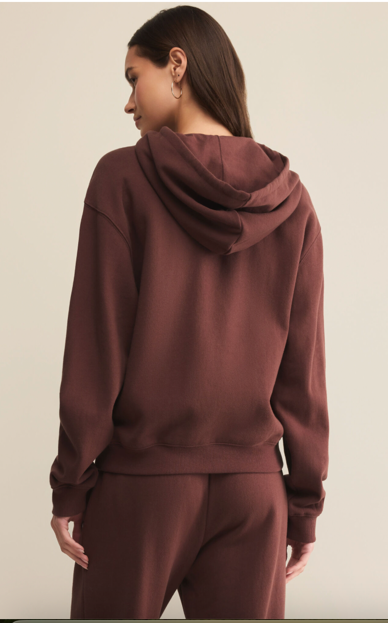 Z Supply Coastal View Hoodie - Sandalwood