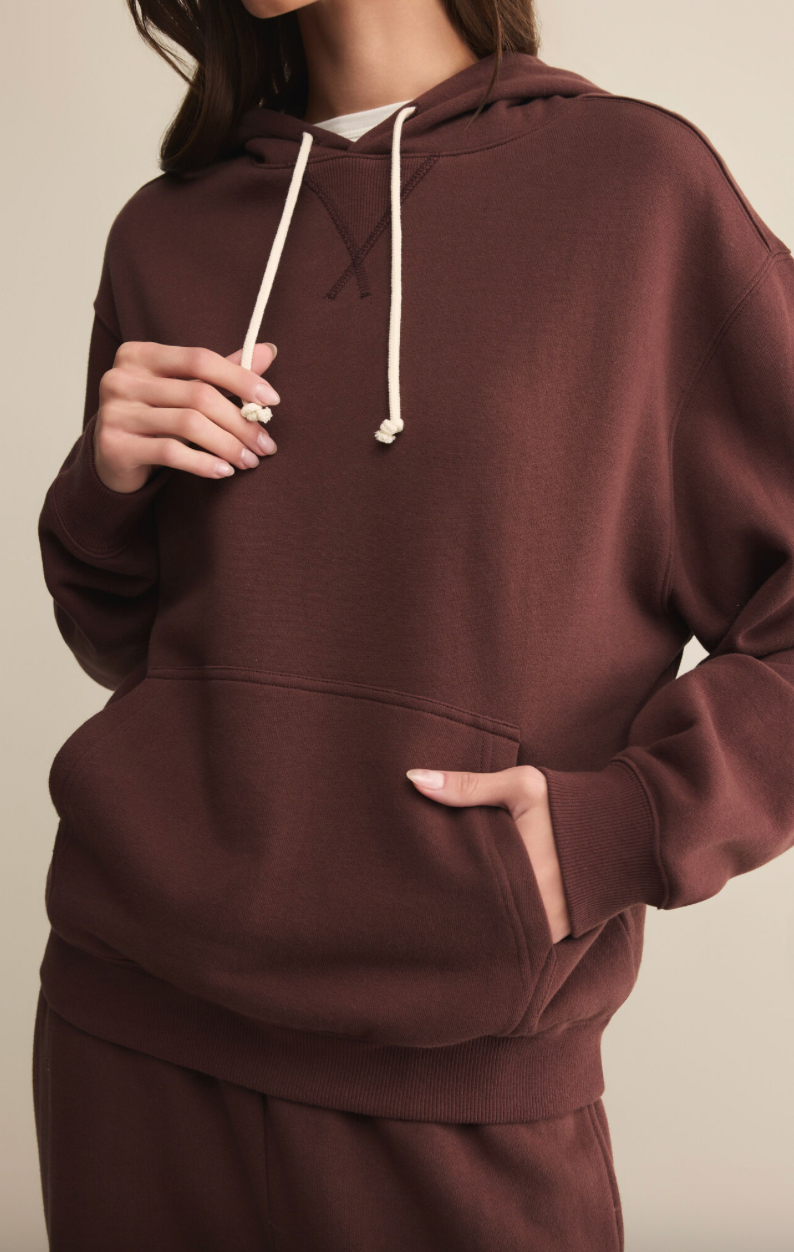 Z Supply Coastal View Hoodie - Sandalwood