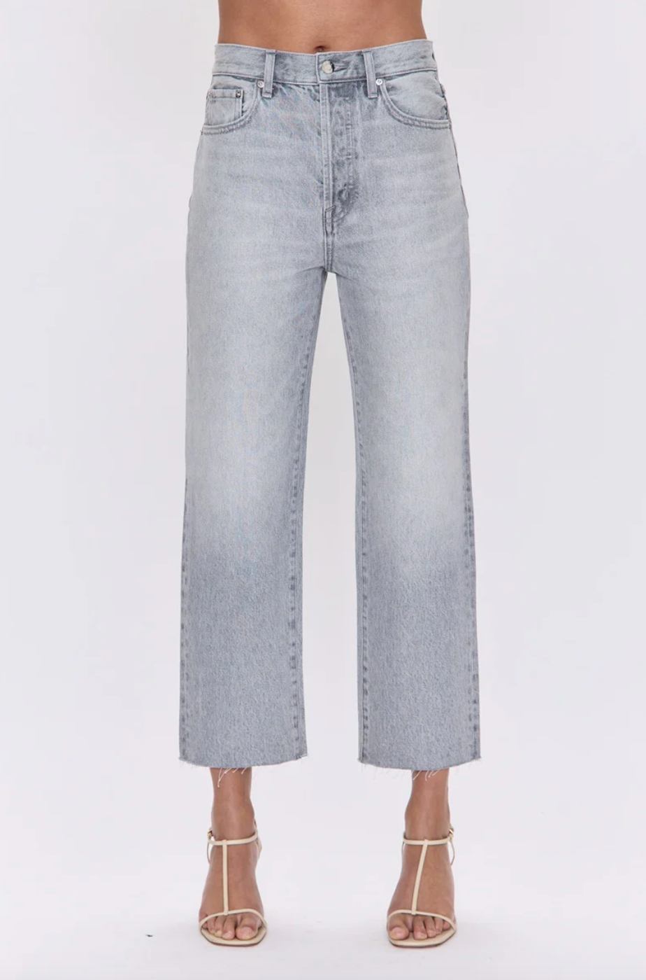 Pistola Cassie Crop Super High Rise Straight - Enigma