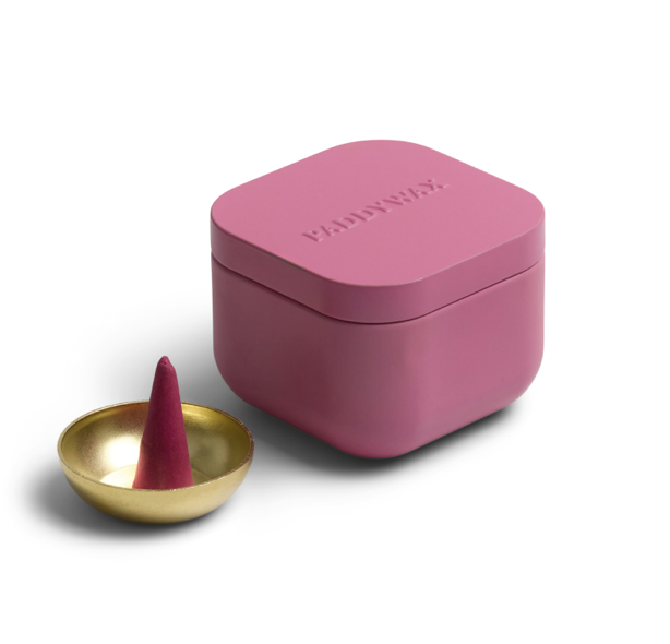 Paddywax Metal Tin Incense Pink - Pomelo Bay