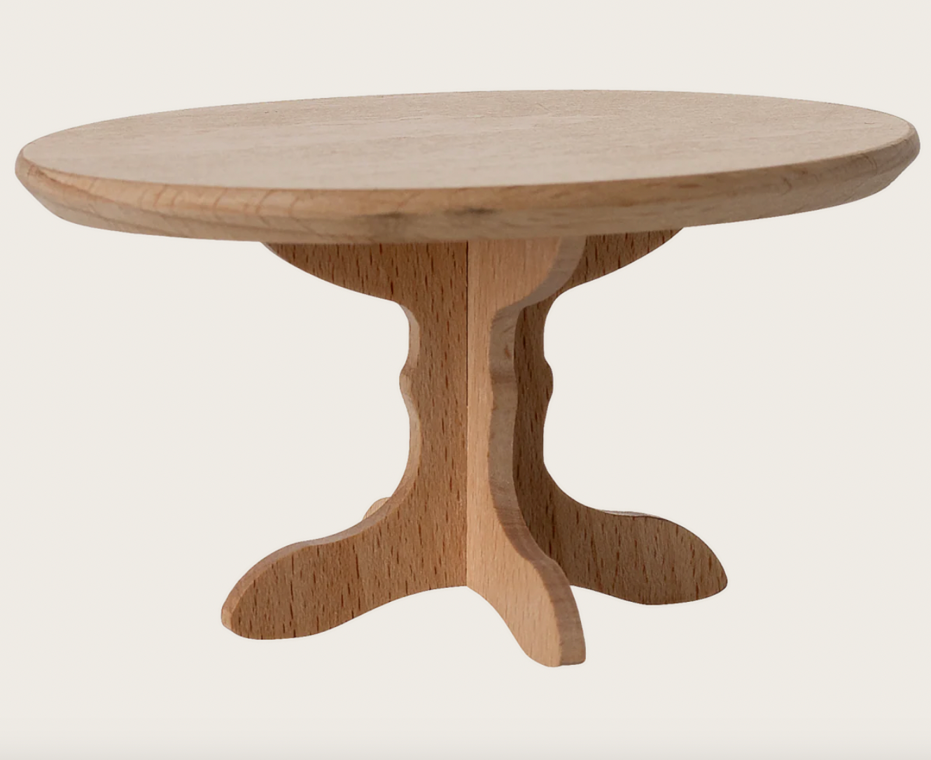 Maileg Oval Dining Table Mouse - Nature