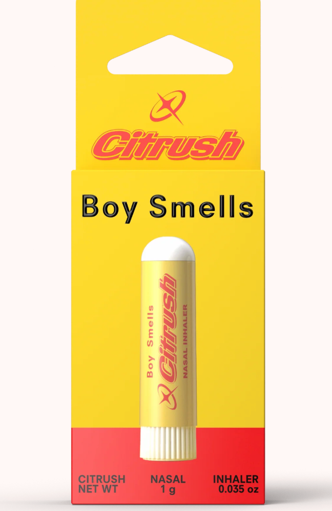Boy Smells Citrush Sniffer - Scented Naval Stick