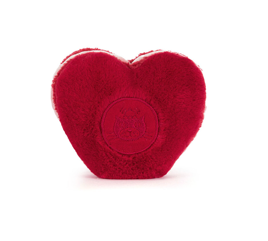 Jellycat Amuseables Arlette Heat Macaron - Red