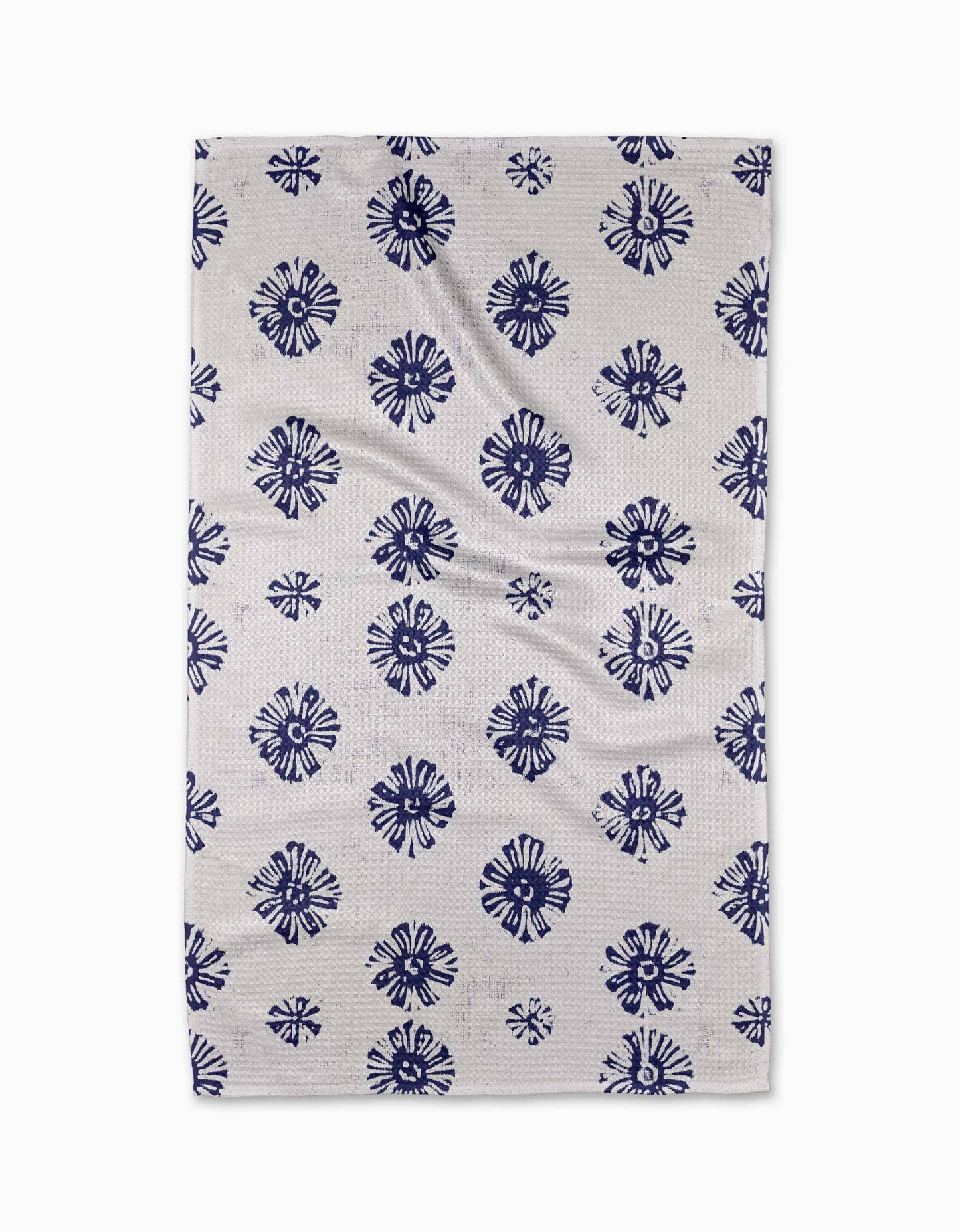 Geometry - Leyla White Tea Towel