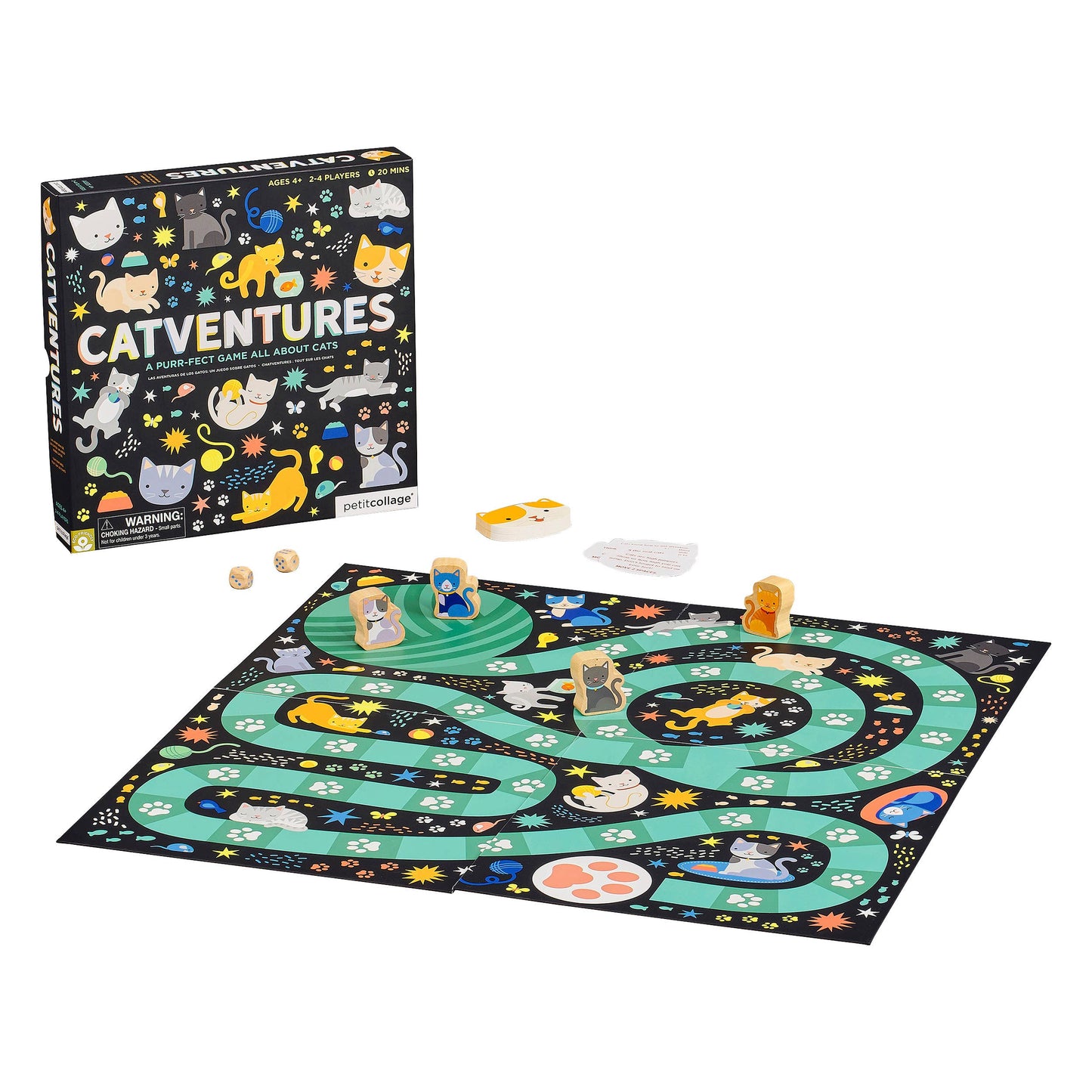 Petit Collage - Catventures Board Game
