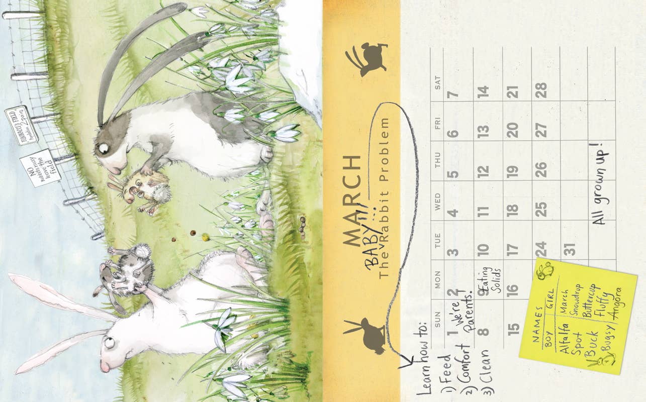 Simon & Schuster - Rabbit Problem by Emily Gravett
