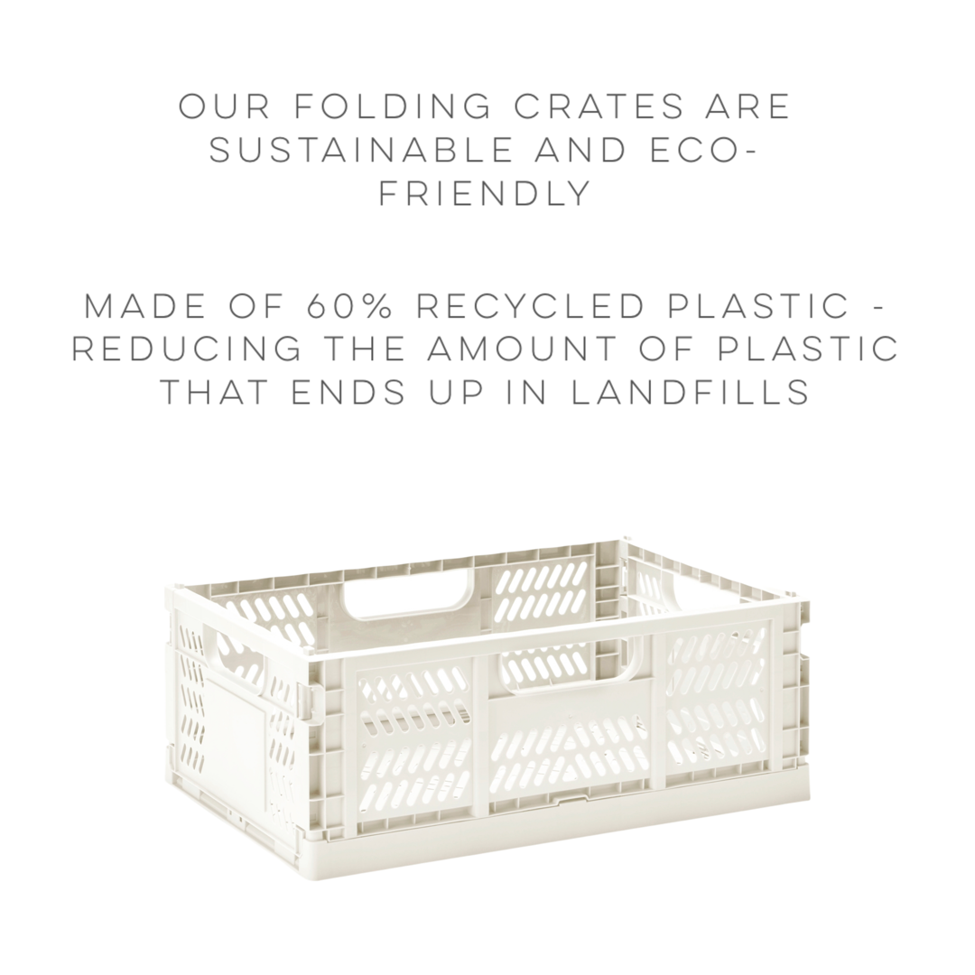 3 Sprouts - Modern Folding Crate - Large